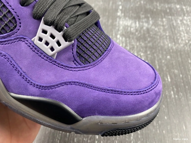 Cheap Husky Travis 4 x Purple Air Jordan Suede Scott 0713
